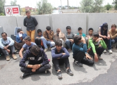 15 kişilik minibüste 33 kaçak göçmen