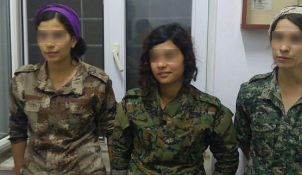 3 PKK'lı kadın terörist teslim oldu