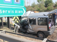 Adana'da feci kaza: 3 ölü, 6 yaralı