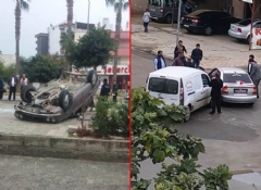 Kozan'da iki kaza iki yaralı