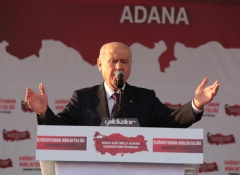  MHP lideri Bahçeli Adanalılara seslendi