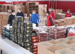  Tufanbeyli için 4 bin gıda kolisi hazırlandı