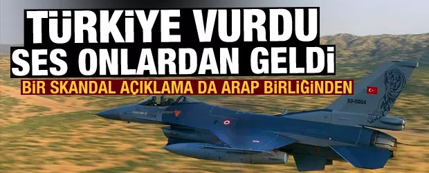 Türkiye operasyon başlattı, ses Irak ve Arap Birliğinden geldi!