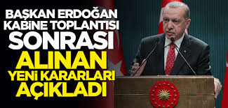 Başkan Erdoğan kritik toplantı sonrası yeni kararları açıkladı!