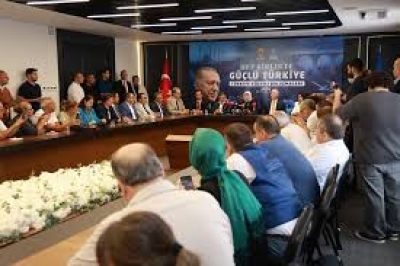 AK Partili heyetle Adana'da, Türkiye Yüzyılı Buluşmaları