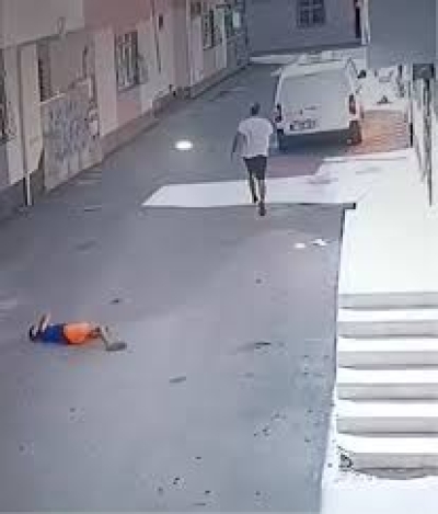 Görüntüleri izleyen aile emniyete koştu Görüntüleri izleyen aile emniyete koştu