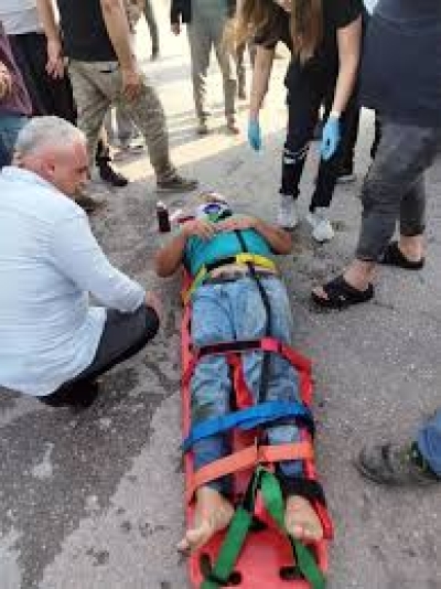 Yüreğir Sulama Kanalına Motosiklet Düştü Yüreğir Sulama Kanalına Motosiklet Düştü