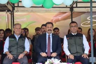 11 Kasım Milli Ağaçlandırma Günü'nde Fidanlar Toprakla Buluşturuldu