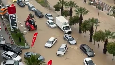 Adana'da metrekareye 138 kilo yağış düştü