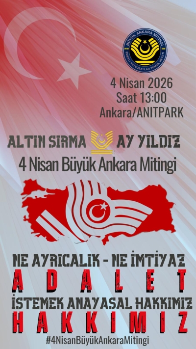Emekli Astsubaylar'dan Deniz Şehitleri Anma Töreni ile Hak Arayışı ANITPARK'ta