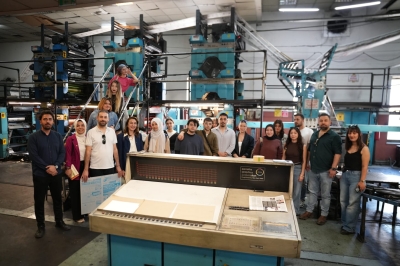 Gazetecilik Öğrencileri Matbaada Sektörü Yerinde Deneyimledi