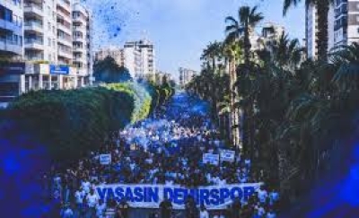 Yaşasın Demirspor Yürüyüşü Düzenlendi