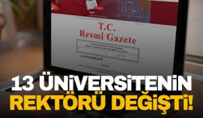 Adana'nın 2 rektörü de değişti