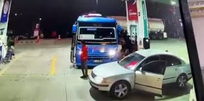 iki kardeş otobüs şöförüne saldırdı