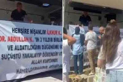 Aldatıldığını öğrenen adam, vatandaşa lokma dağıttı