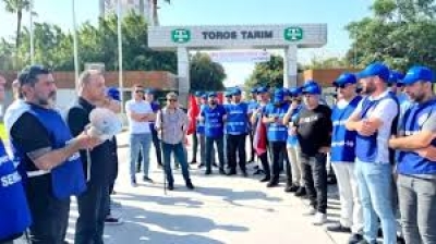 Toros Tarım'da Grev 57.Gününde