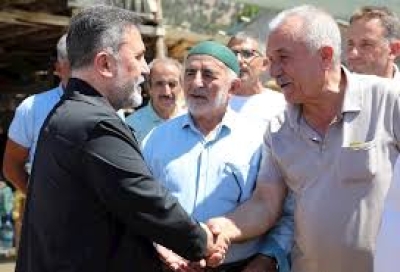 Tamer Dağlı, Tufanbeyli'de Vatandaşlarla Buluştu