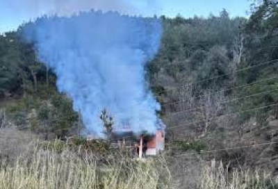 Kozan'da Ev Yangını