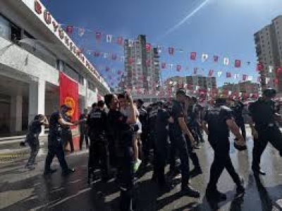 50 itfaiyeci, törende yemin edip göreve başladı