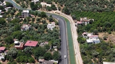 Kozan'da Dolmuş Güzergahına Sıcak Asfalt Çalışması