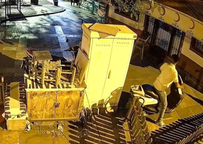 Alkollü Hırsız Motosikletle Yakalandı
