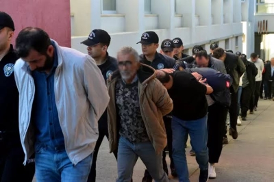Kurgu kazalarda şebeke 25 milyon lira kazandı, 58 kişi tutuklandı